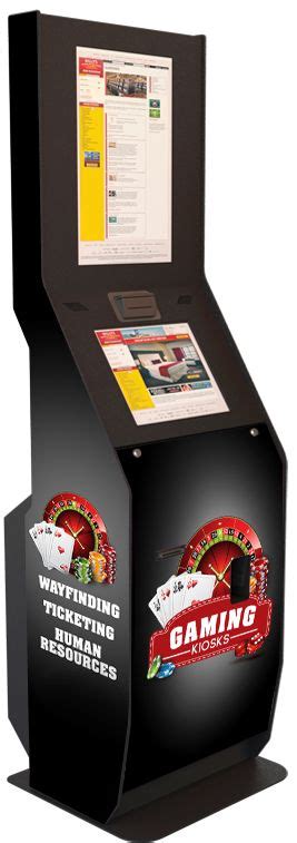 Gaming Kiosk, Ticketing Kiosk & Casino Kiosk at Work.